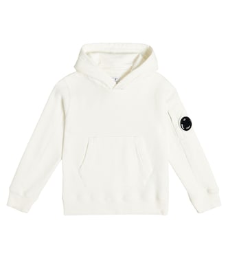 Lens cotton jersey hoodie | C.P. Company Kids