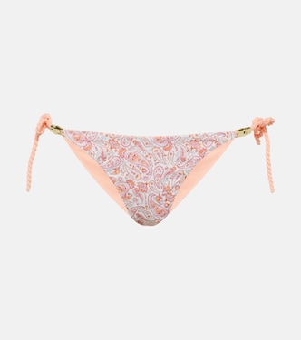 Muskmelon Bay triangle bikini bottoms | Heidi Klein