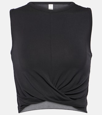 Cover draped jersey tank top | Alo Yoga
