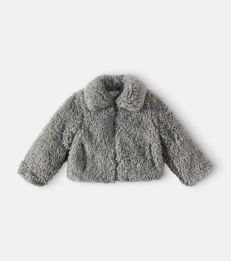 Faux shearling jacket | Stella McCartney Kids
