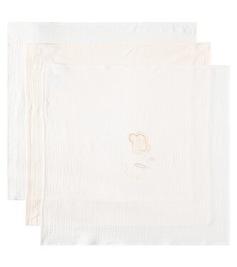 Baby set of 3 cotton bibs | Chloé Kids