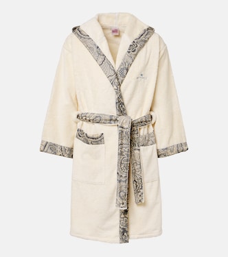 Bloom cotton terry bathrobe | Etro