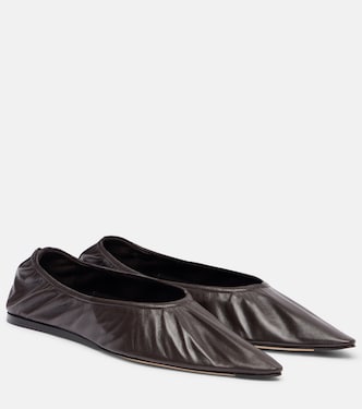 Liisa leather ballet flats | The Row