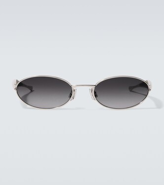 Ovale Sonnenbrille Sardine | Bottega Veneta