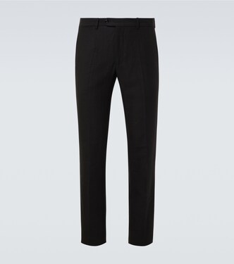 Modluca wool flannel straight pants | Rubinacci