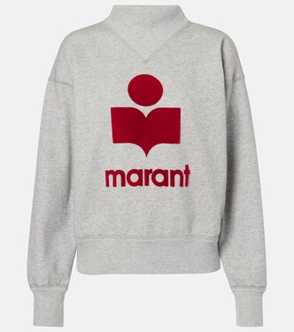 Moby cotton-blend fleece sweatshirt | Marant Etoile