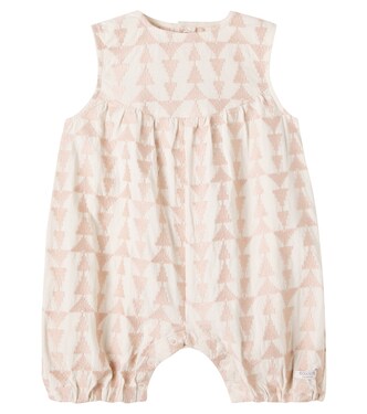 Baby Salotte printed cotton playsuit | Donsje