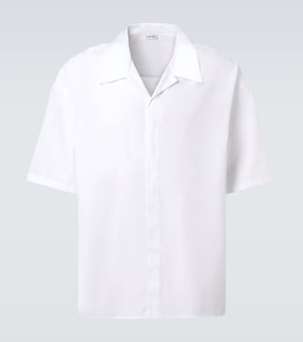 Cotton poplin bowling shirt | Loewe