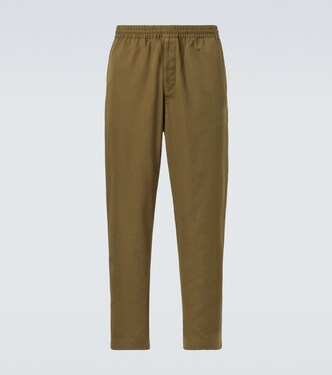 Cotton straight pants | Prada
