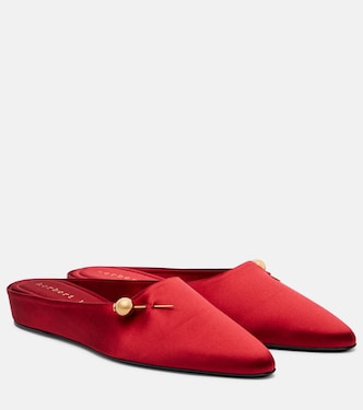 Sleep On It 30 satin mules | Herbert Levine