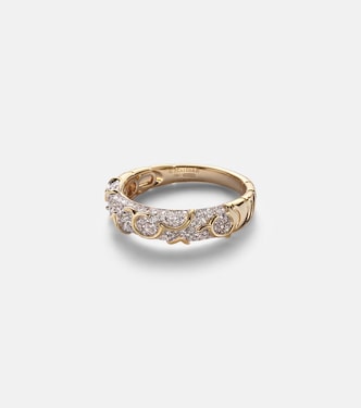 Bague Ondine en or 18 ct et diamants | Marina B