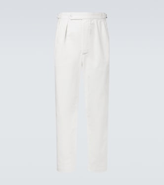 Cotton twill tapered pants | Polo Ralph Lauren
