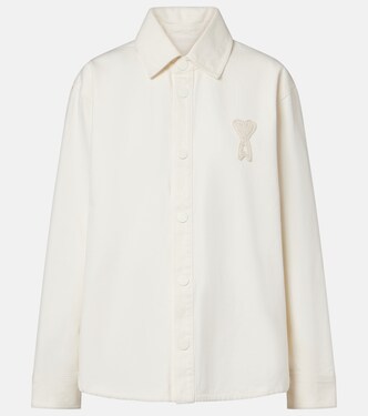 Ami de Cœur cotton twill overshirt | Ami Paris