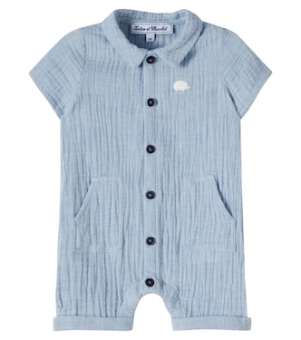 Baby Spieler aus Baumwoll-Seersucker | Tartine et Chocolat