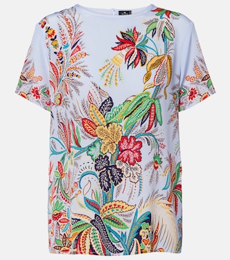 Top aus Crêpe de Chine aus Seide | Etro