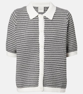 Gaelle chevron cotton cardigan | Varley