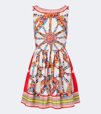 Minikleid Caretto aus Baumwolle | Dolce&Gabbana