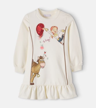 X Disney® Bedrucktes Kleid aus Jersey | Monnalisa