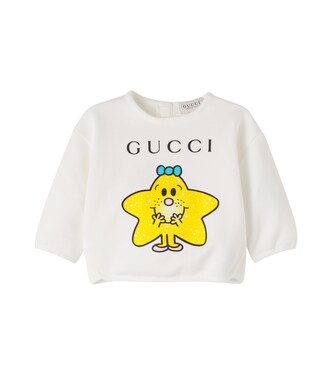 x Mr. Men Little Miss Baby cotton sweatshirt | Gucci Kids