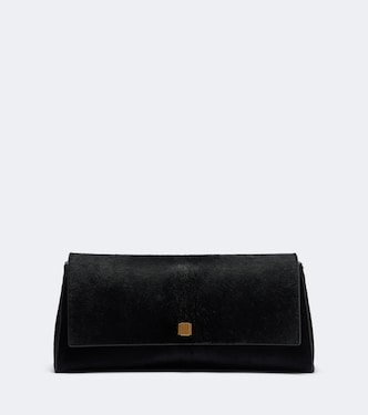 Clutch Audrey Medium aus Kalbshaar und Leder | Khaite