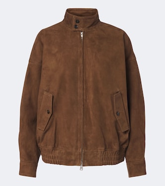 Blair suede blouson jacket | Agolde