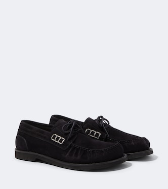 Suede boat shoes | JW Anderson