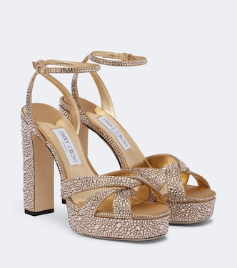Sandalias con plataforma Kove adornadas | Jimmy Choo
