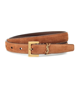 Cassandre 20 suede belt | Saint Laurent