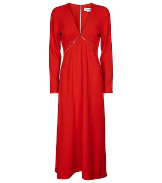 Embellished cady midi dress | Victoria Beckham