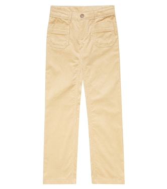 Junon cotton corduroy flared pants | Bonpoint