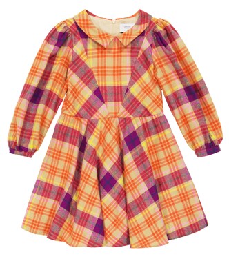 Checked cotton dress | Paade Mode