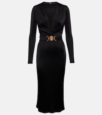 Robe midi Medusa Biggie à capuche | Versace