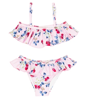 Printed flounce bikini | Monnalisa