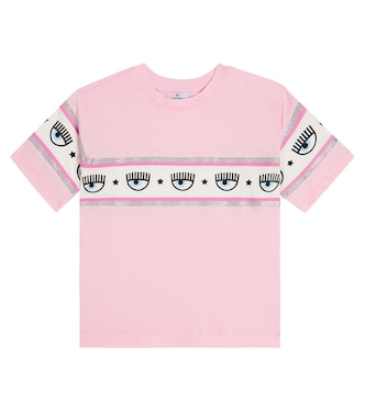 x Chiara Ferragni Eyestar cotton jersey T-shirt | Monnalisa