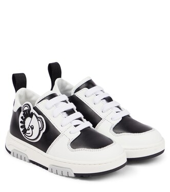 Leather sneakers | Moschino Kids