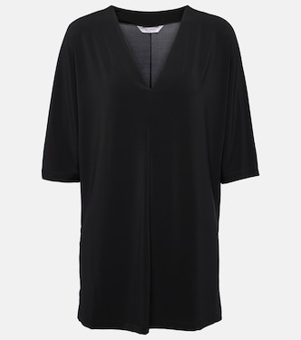 Linfa jersey crêpe top | Max Mara