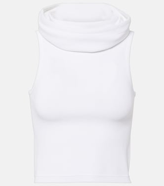 Top raccourci à capuche | Alaïa