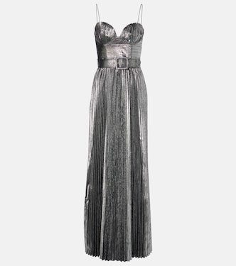 Lumi pleated gown | Rebecca Vallance