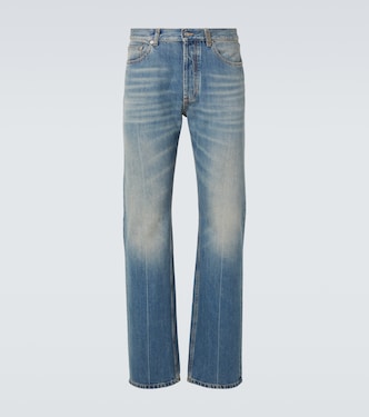 Faded straight jeans | McQueen