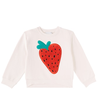 Printed cotton jersey sweatshirt | Stella McCartney Kids