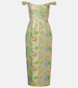 Robe midi à fleurs | Markarian