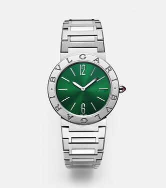 Bvlgari Bvlgari Lady 33mm stainless steel watch with rubellite | Bvlgari