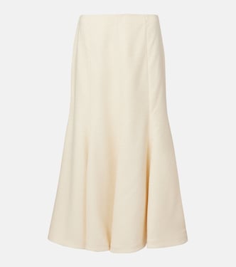 Selma flared silk midi skirt | Gabriela Hearst