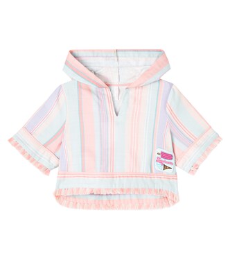 Cascadian striped hooded top | Zimmermann Kids