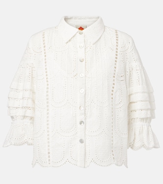 Embroidered cotton shirt | Farm Rio