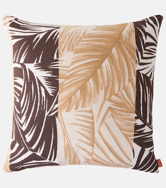 Floral striped cushion | Missoni