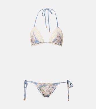 Cascadian crochet floral bikini | Zimmermann