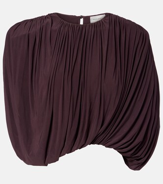 Asymmetric draped top | Magda Butrym
