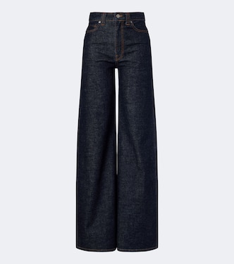 Dane high-rise wide-leg jeans | Khaite