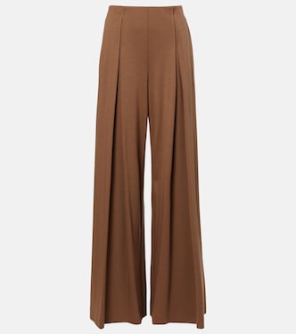 Pantalon ample Cocco en laine vierge | Max Mara